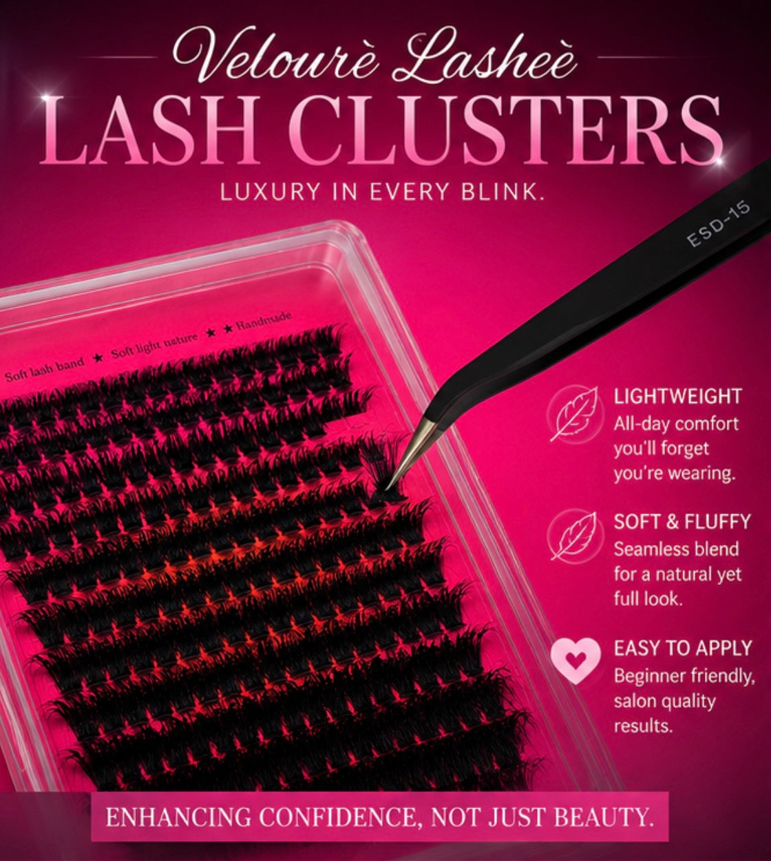 💕Velourè Lasheè Signature Lash Clusters